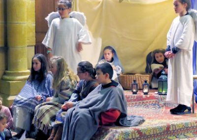 La crèche au complet