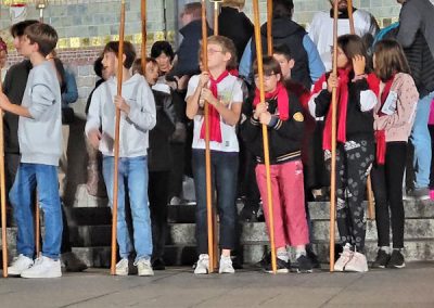 Procession aux flambeaux