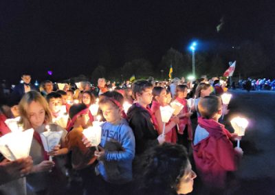 Procession aux flambeaux